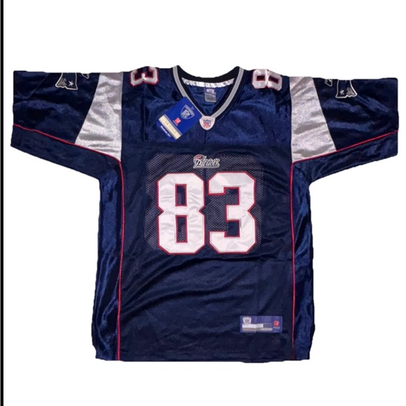 NWT Reebok NFL New England Patriots Wes Welker #83 Football Jersey 52 XL